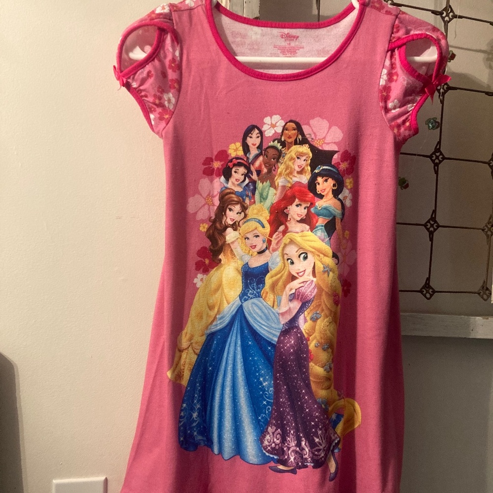 Girls Disney Store Princess nightgowns